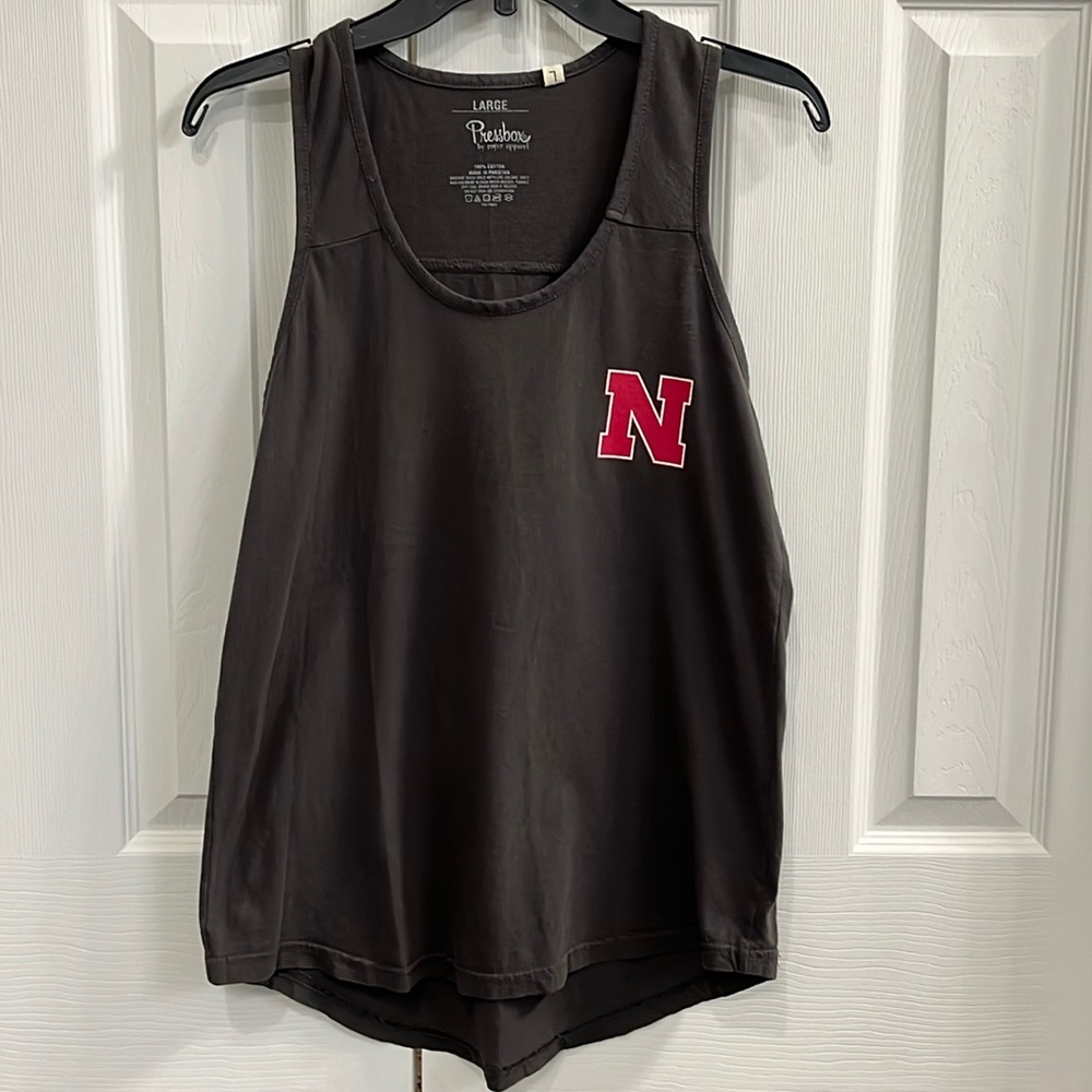 University of Nebraska UNL Huskers Tank Top Size L